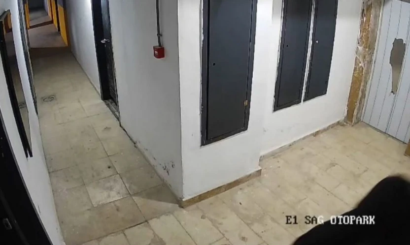 Elazığ'da güvenlik kameralarına zarar veren şahıs kameraya yakalandı