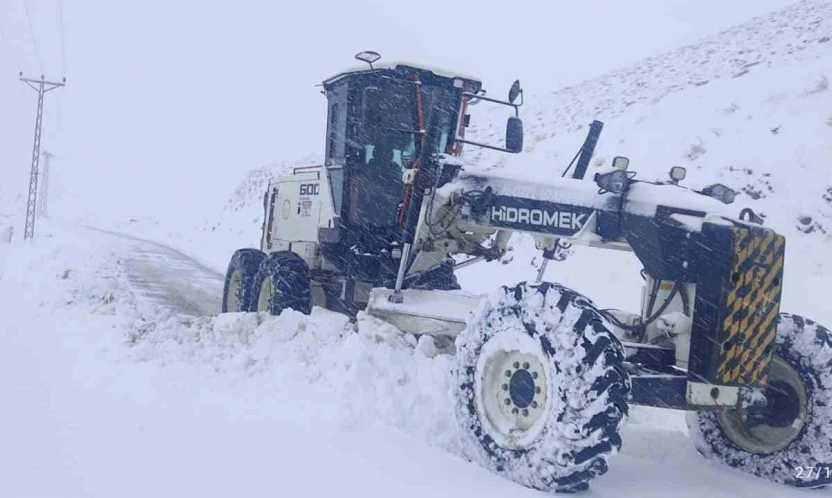 Elazığ'da kapalı köy yolu kalmadı
