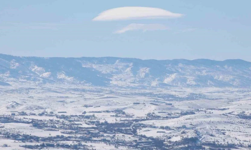 Elazığ'da mercek bulut şöleni