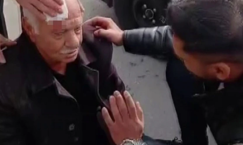 Elazığ'da otomobilin çarptığı yaşlı adam yaralandı
