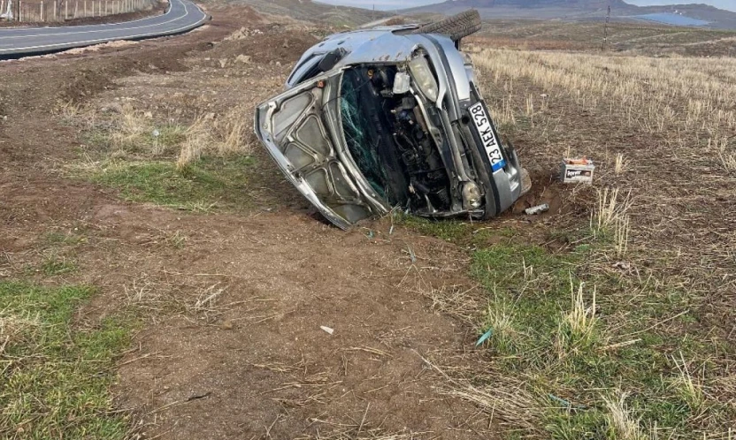 Elazığ'da trafik kazası: 1 yaralı