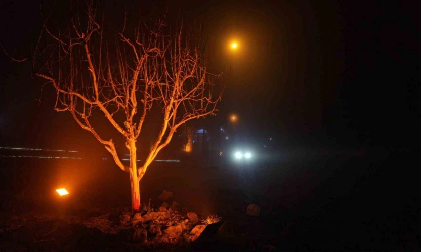 Elazığ'da yoğun sis: 4 bin yıllık Harput Mahallesi'nde göz gözü görmedi