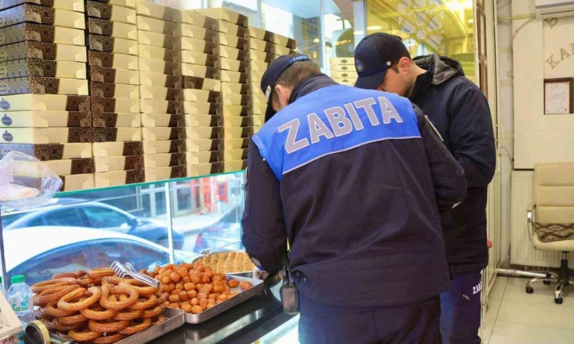 Elazığ'da zabıta ekiplerinden yılbaşı öncesi denetim