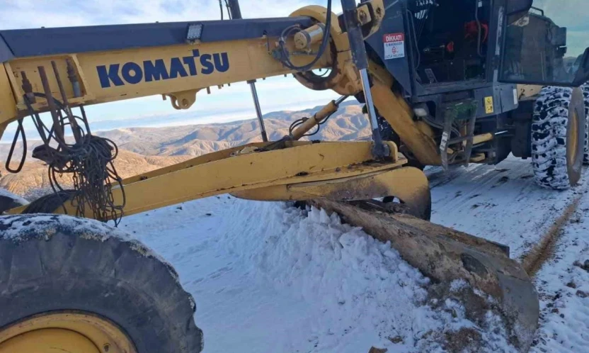 Elazığ İl Özel İdaresi karla mücadele sezonunu başlattı