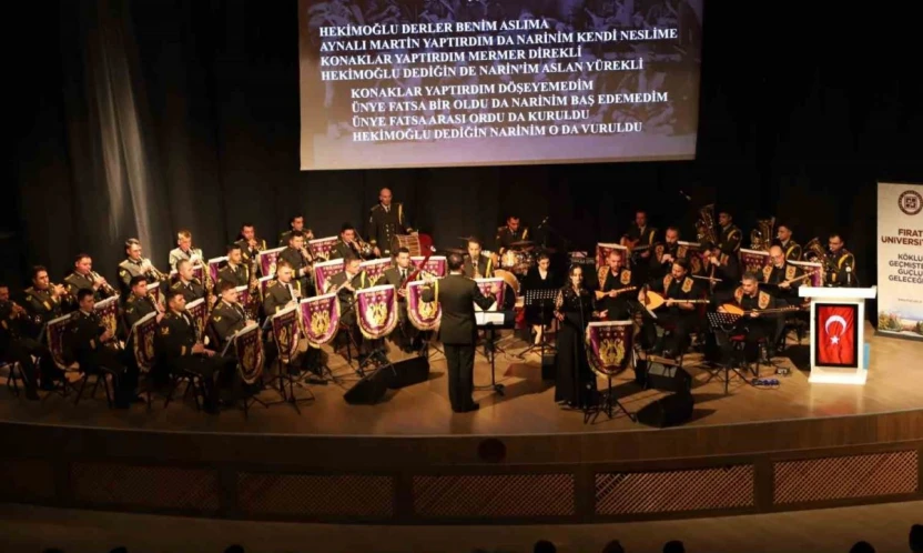 FÜ'de bando konseri mest etti