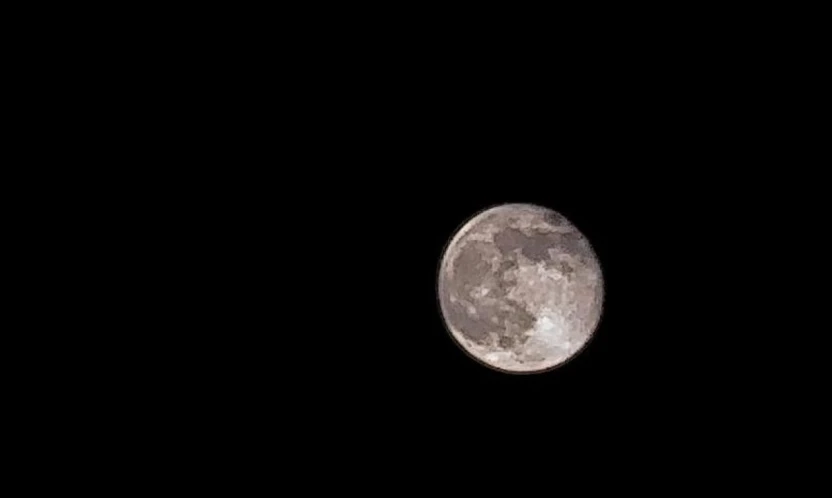 Malatya'da 'şişkin ay' görsel şölen sundu