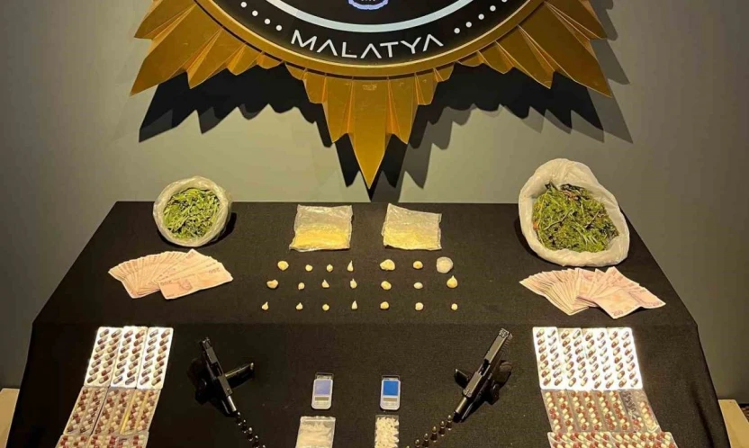 Malatya'da 'torbacı' operasyonlarında 47 tutuklama