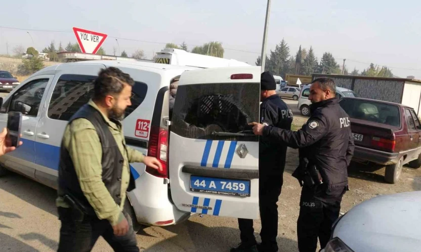 Malatya'da film sahnelerini aratmayan kovalamaca