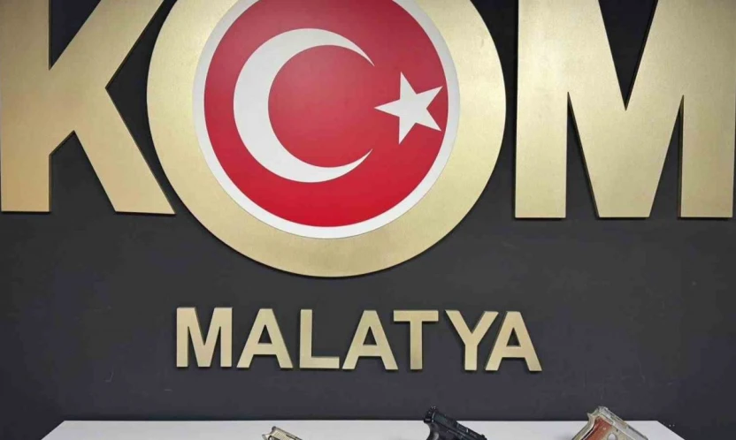 Malatya'da ruhsatsız silah operasyonu