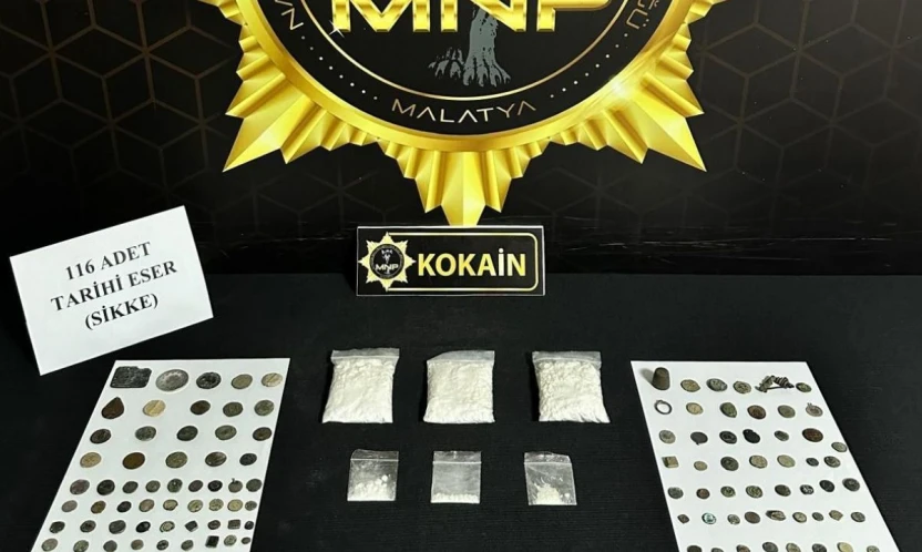 Malatya'da uyuşturucu operasyonu: 1 tutuklama