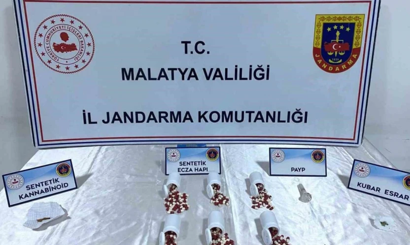Malatya'da uyuşturucu operasyonu: 2 gözaltı